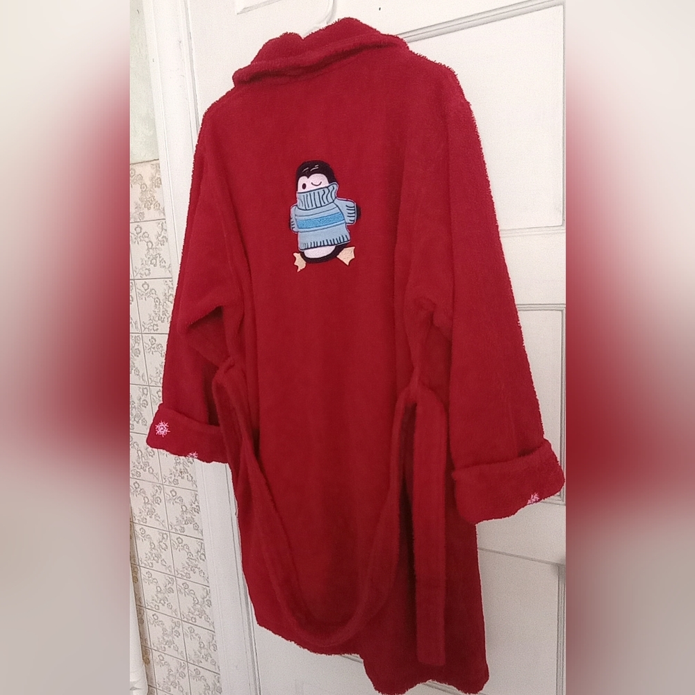 Mixit- Women's Towel Robe - Picture 2 of 9